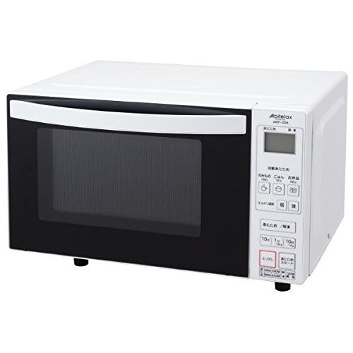 (中古品)アビテラックス 電子レンジ 18L ホワイトAbitelax フラットタイプ ARF206-W