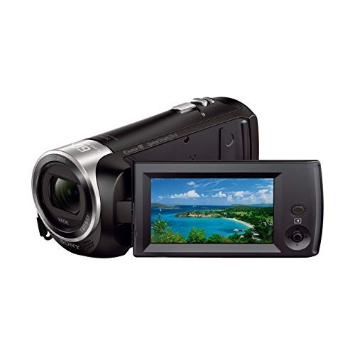 割引価格 光学30倍 32GB HDR-CX470 ビデオカメラ SONY (中古品)ソニー ブラック HDR Handycam レンズ、フィルター