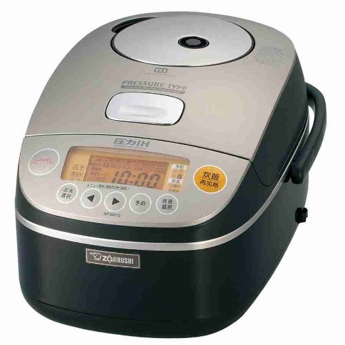 (中古品)ZOJIRUSHI 圧力IH炊飯ジャー 【5.5合炊き】 メタリックブラウン NP-BA10-TC