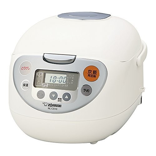 (中古品)象印 炊飯器 マイコン式 5.5合 ホワイト NL-CS10-WA