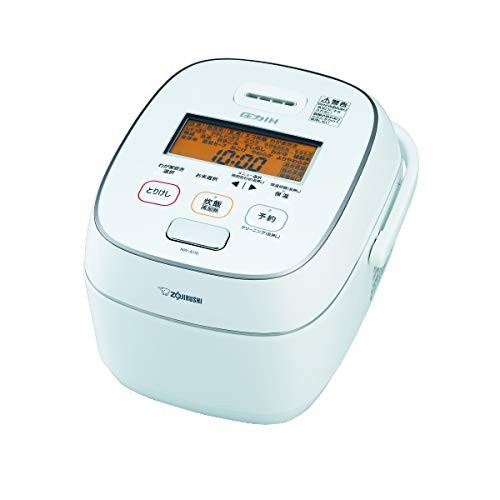 (中古品)象印 圧力IH炊飯器(5.5合炊き) ホワイト ZOJIRUSHI 極め炊き NW-JU10-WA