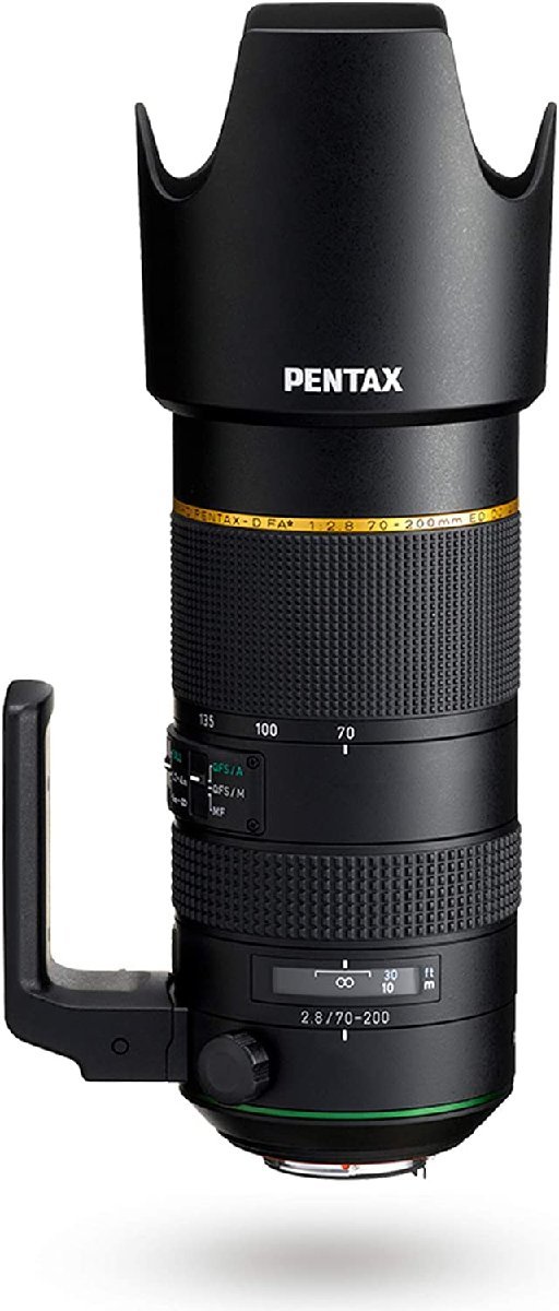 (中古品)HD PENTAX-D FA★70-200mmF2.8ED DC AW 大口径望遠ズームレンズ 21330