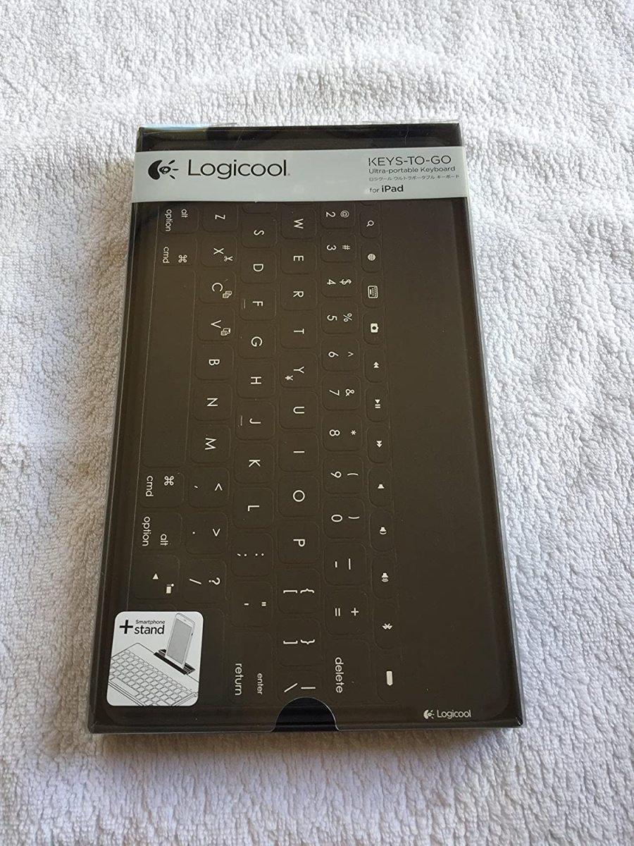 (品)ロジクール ウルトラポータブル キーボード for iPad ブラック Ik1041bk