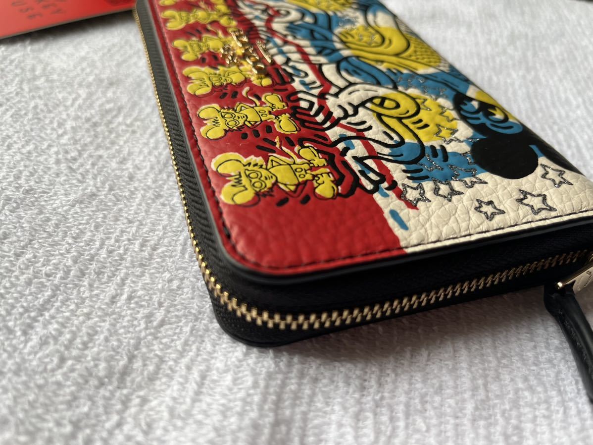 新品 日本未入荷 コーチ COACH C7801 ミッキー キース ヘリング 新品 日本未入荷 コーチ COACH C7801 ミッキー キース ヘリング