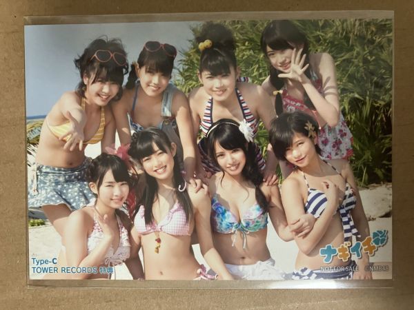 NMB48 ナギイチ タワレコ特典 Type-C 生写真 渡辺美優紀 吉田朱里 山田