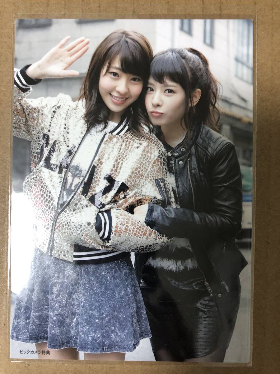 AKB48 店舗特典 Green Flash ビックカメラ特典 生写真 藤江れいな 山田菜々 NMB48_画像1