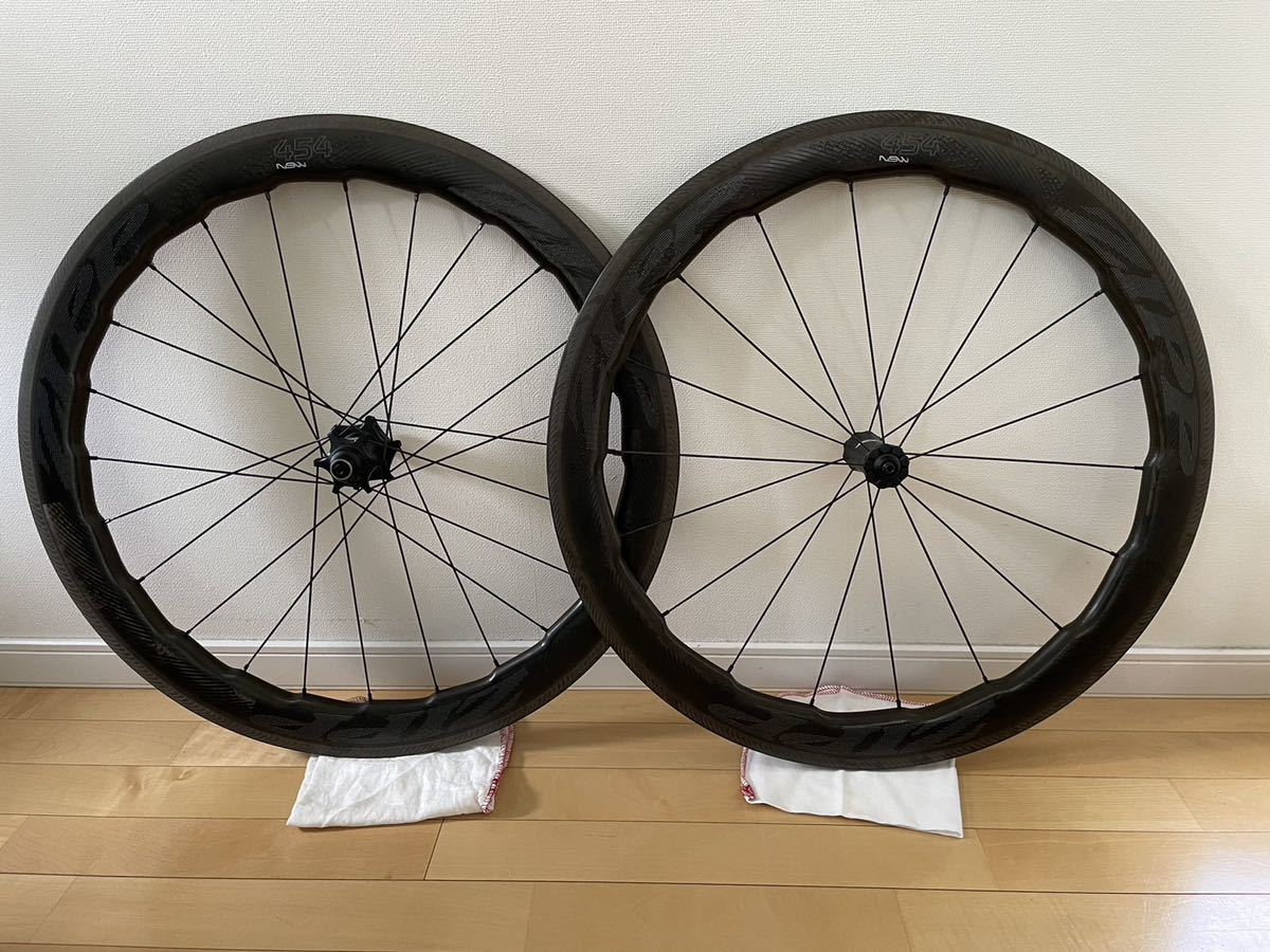 ジップ ZIPP 454 NSW カーボン クリンチャー ホイールセット シマノ