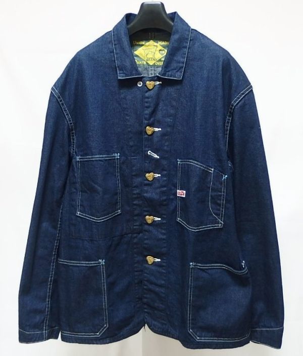 TCB jeans Cathartt Chore Coat 10OZ キャットハート チョアコート カバーオール ジャケット 44_画像1