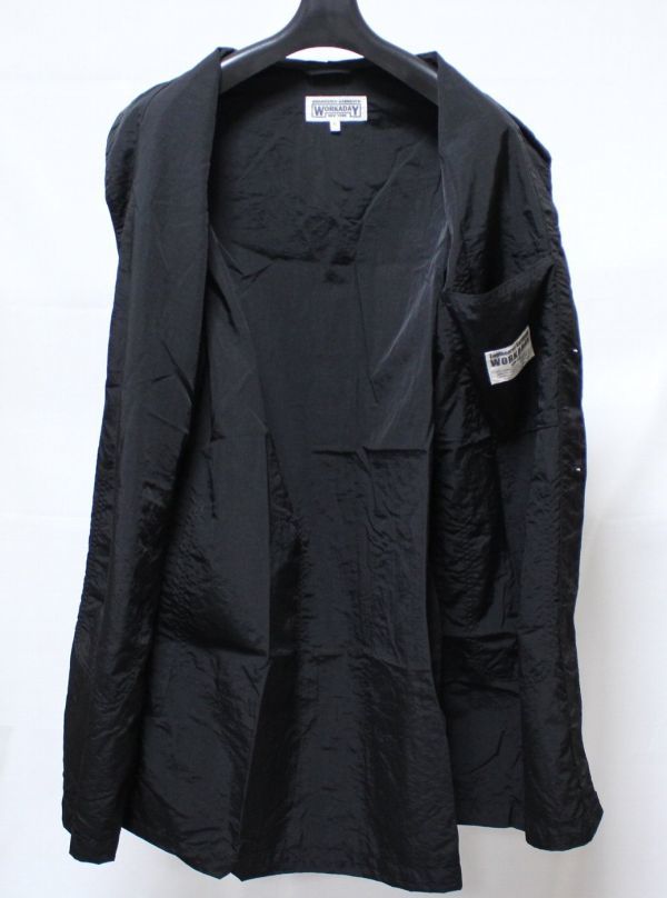 19SS Engineered Garments エンジニアードガーメンツ Workaday Shop Coat 2Ply Nylon Taslan ショップ コート S 黒の画像3