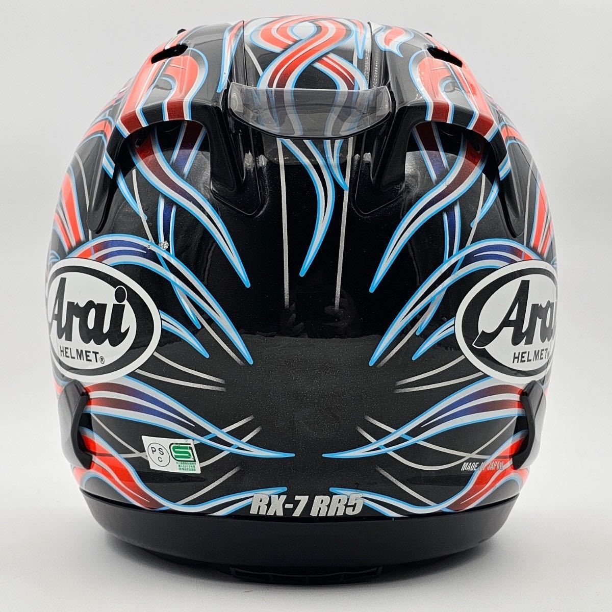 希少カラー ARAI RX-7 RR5 HAGA WSBK アライ RX7RRV ハガ3 芳賀 S