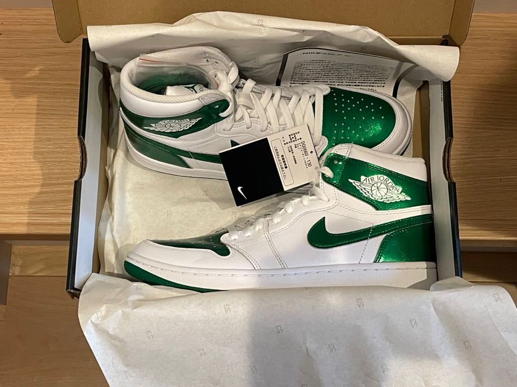 Nike Air Jordan 1 High Golf Metallic Greenナイキ エア ジョーダン 1