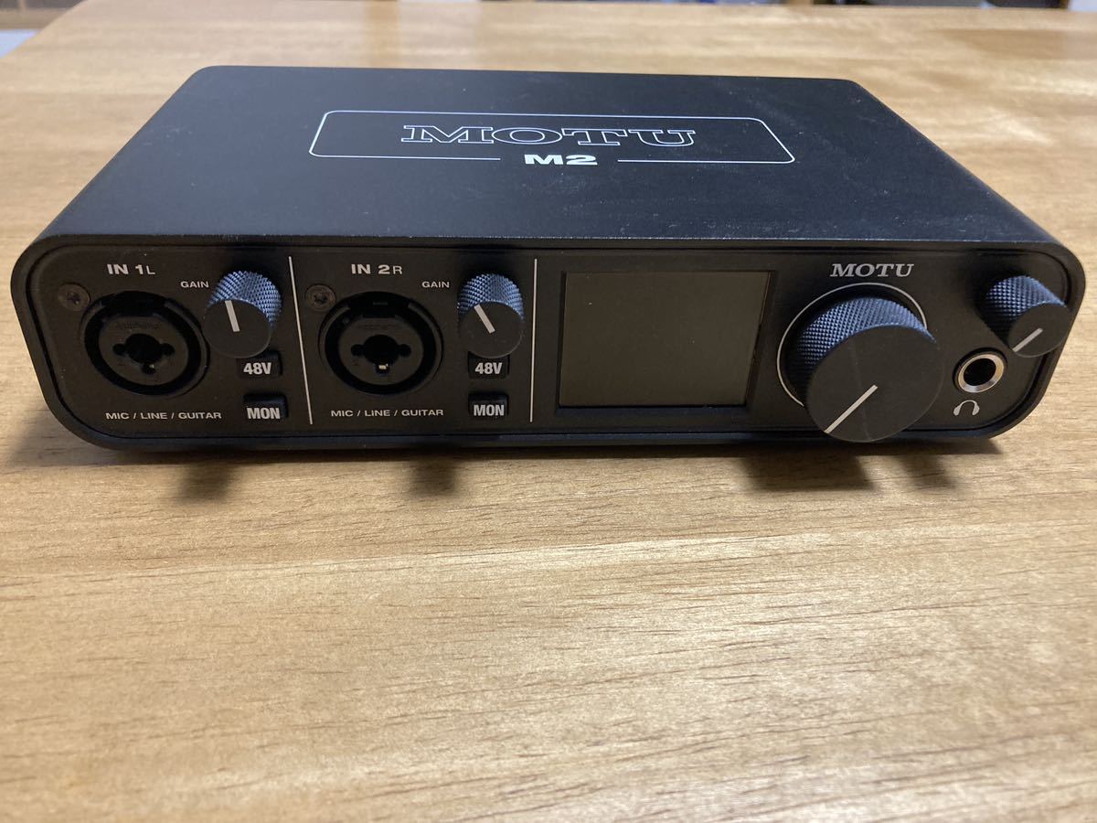 MOTU M2 オーディオインターフェース | normanhubbard.com