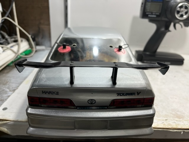 タミヤ 1/10 電動RC TA05 シャーシ 車高調 アルミパーツ多数 カスタム