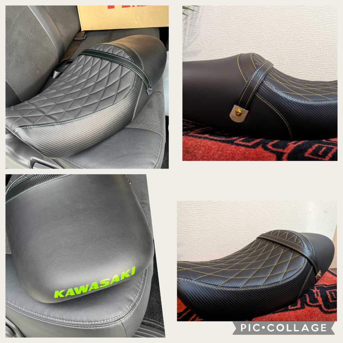 ニンジャ1000/SX 純正シート張替え作業 前後セット+前側 ニンジャ1000/SX 純正シート張替え作業 前後セット+前側