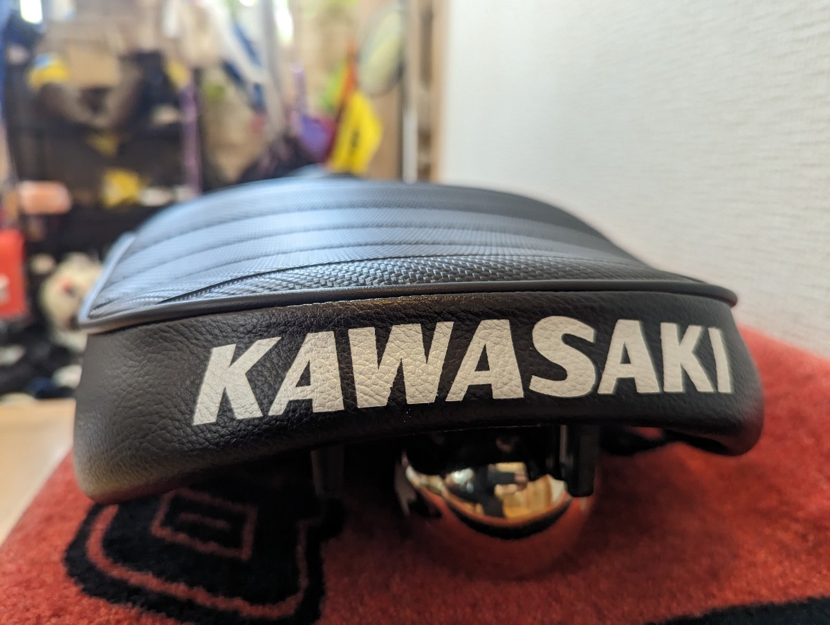 masama32JP様オーダー z900rsシート張替え 前側T-NET埋め込み masama32JP様オーダー z900rsシート張替え 前側T-NET埋め込み