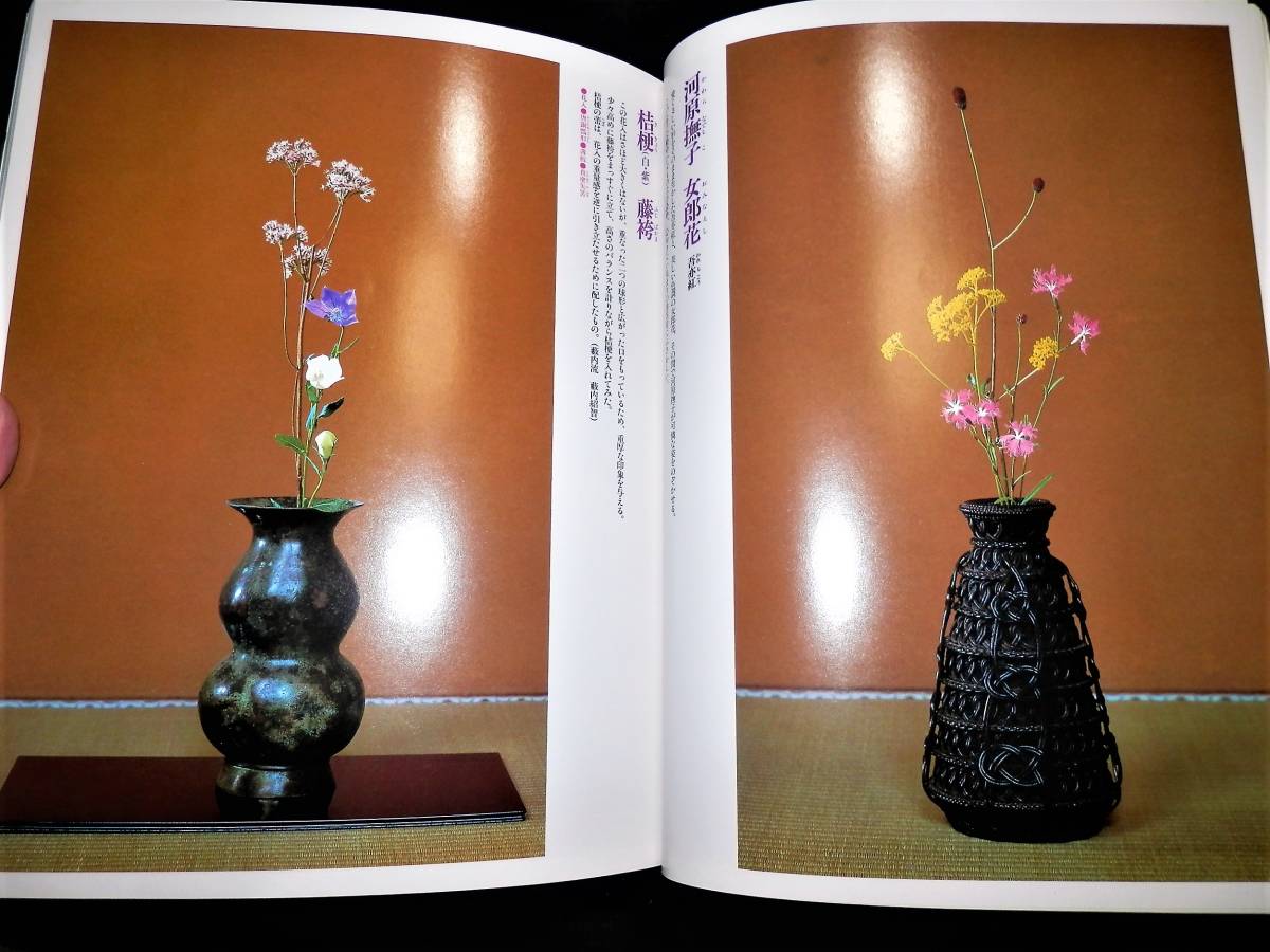 書籍/茶花暦/秋の七草/茶道各流家元.宗匠-茶花作品-江戸千家 書籍/茶花暦/秋の七草/茶道各流家元.宗匠-茶花作品-江戸千家