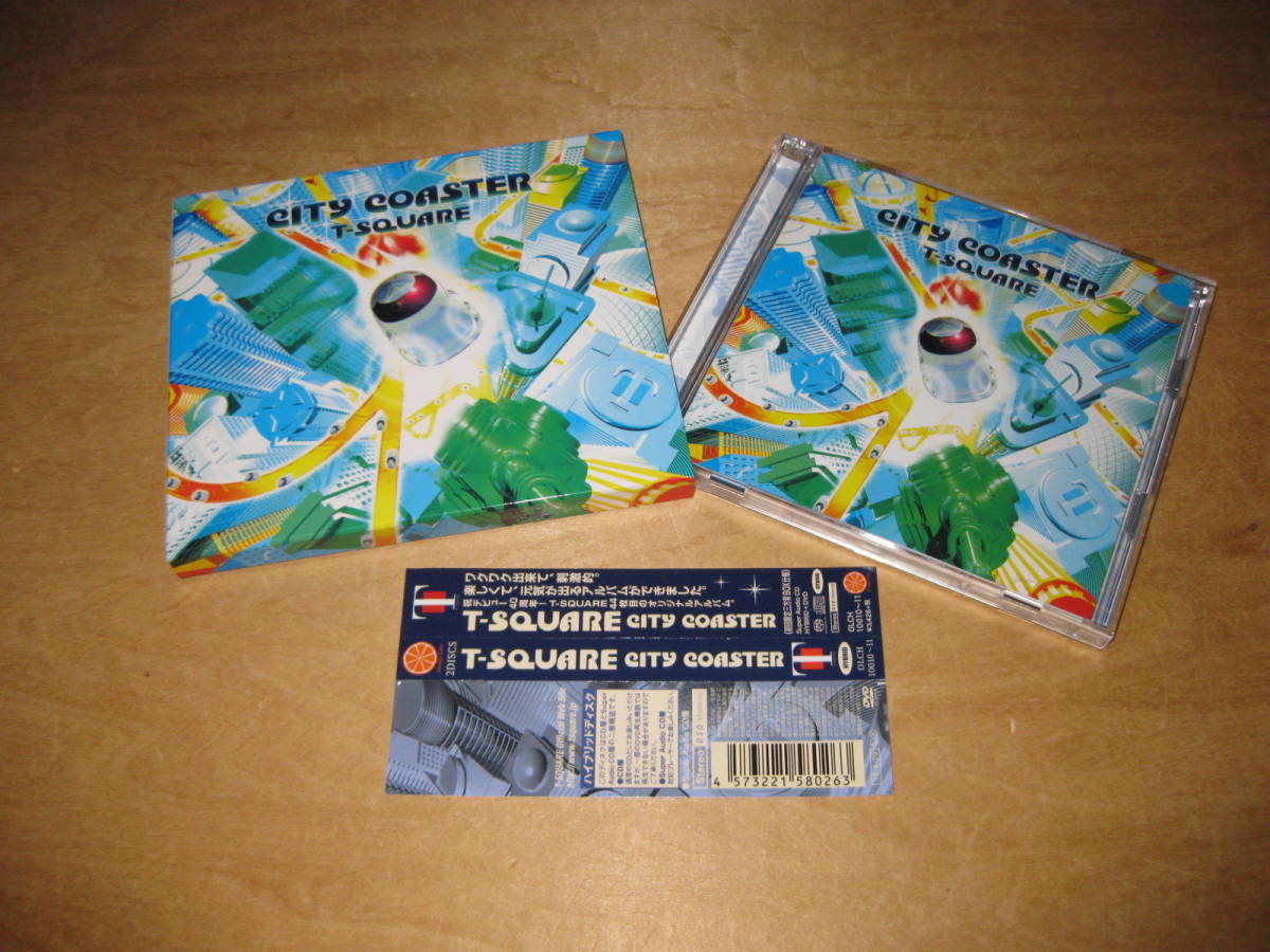 T-SQUARE CITY COASTER 初回限定三方背BOX仕様2枚組CD+DVD 送¥180