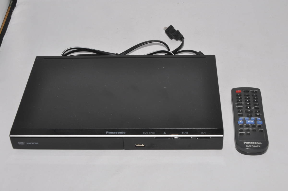 Panasonic パナソニック DVD / CDプレーヤ DVD-S700 | www.qmsbrasil