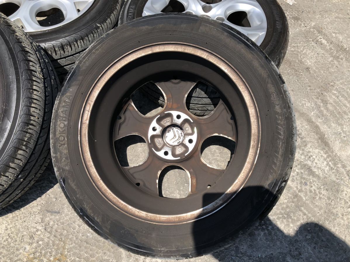 シトロエン　C3 純正　タイヤ付きホイール　16×6J+22 pcd 108 195/55R16 16インチ_画像6