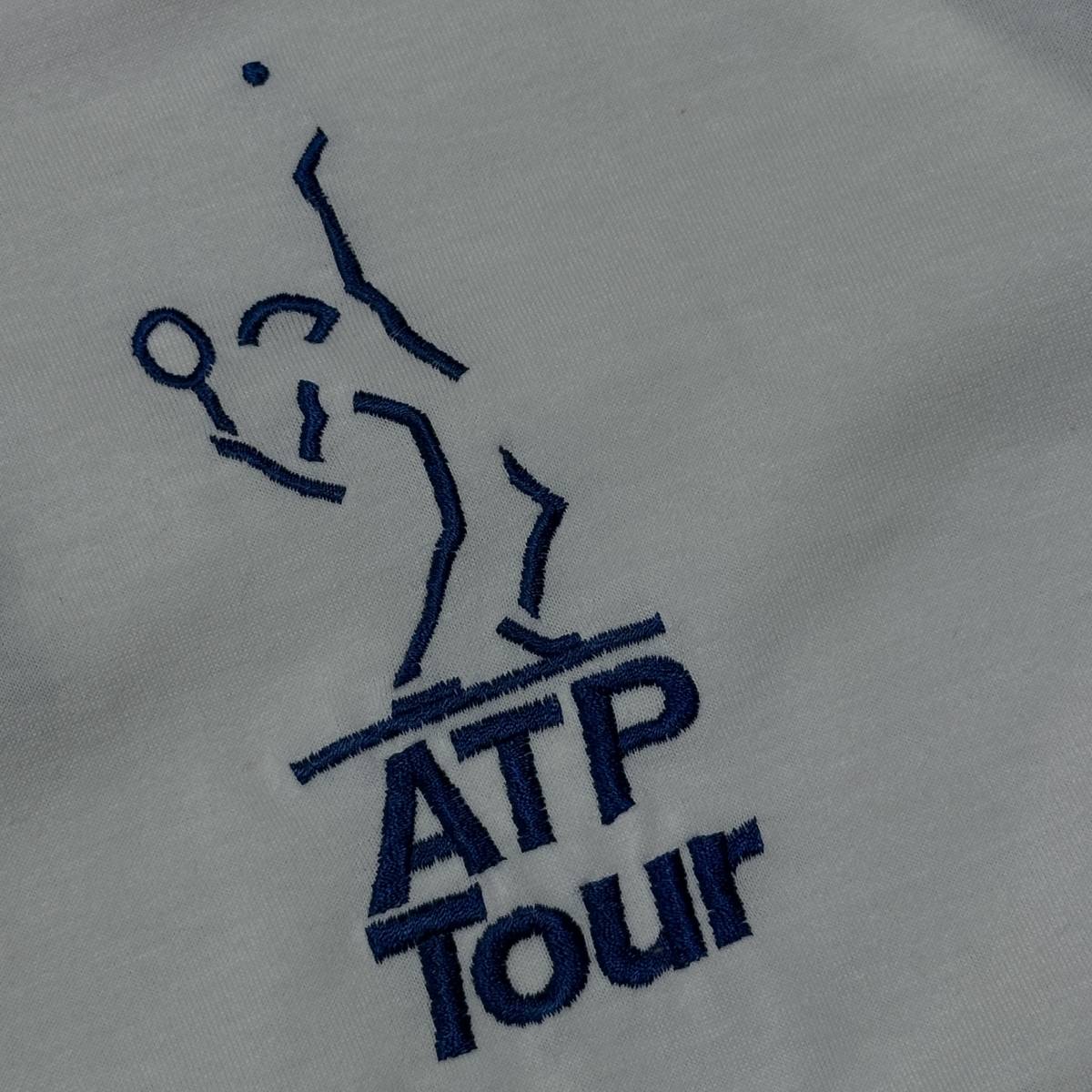 ATP『アディダス』デサント・ポロシャツ 半袖Tシャツ90s OLDビンテージ ジャージ TOUR ツアー_画像3