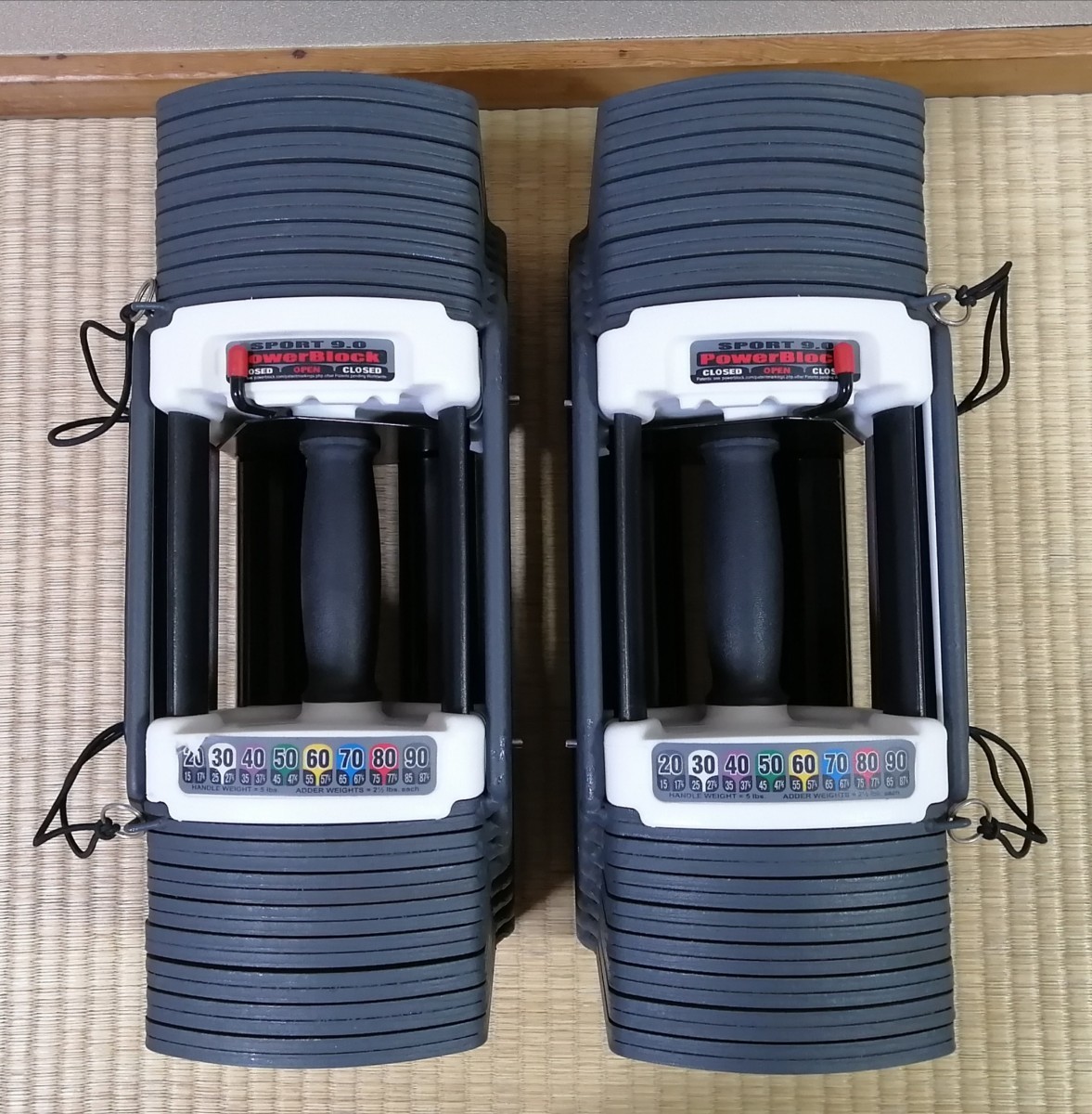 正規品 定価12.8万円ほど POWER BLOCK パワー ブロックSP9.0 41kg 2個