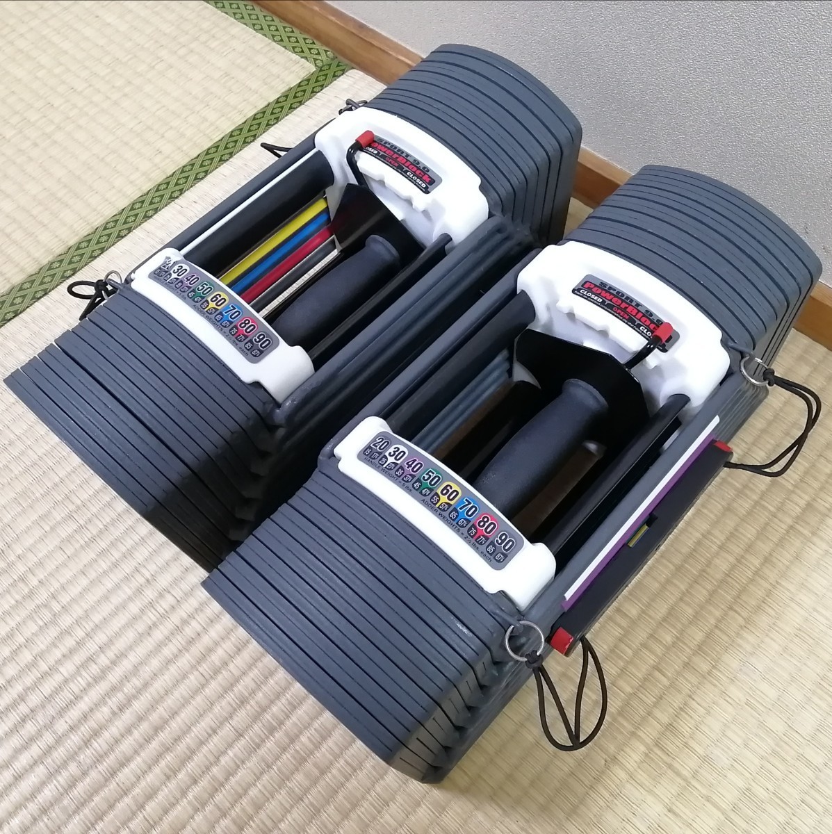 正規品 定価12.8万円ほど POWER BLOCK パワー ブロックSP9.0 41kg 2個