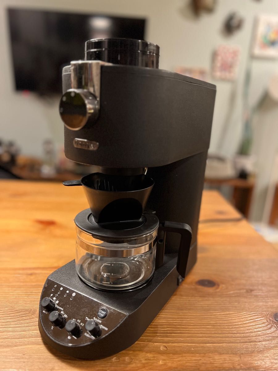 e angle ハンドドリップコーヒーメーカー ブラック ANG-HD-A8(K) コーヒーメーカー 全自動コーヒーメーカー