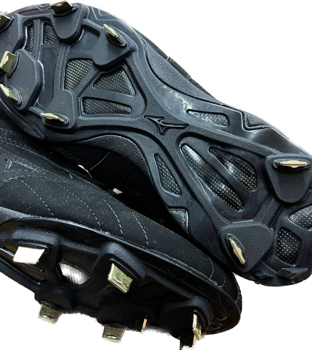 展示品処分！★新品タグ付 MIZUNO ミズノ スパイク★Global Elite 超硬 2KM-33600★黒 25.5cm★野球 ￥16720_画像9