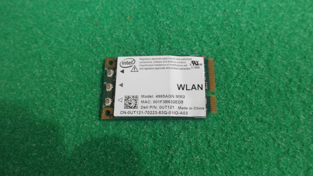 Intel　wireless LINK 4965AGN　MM2 無線アダプター