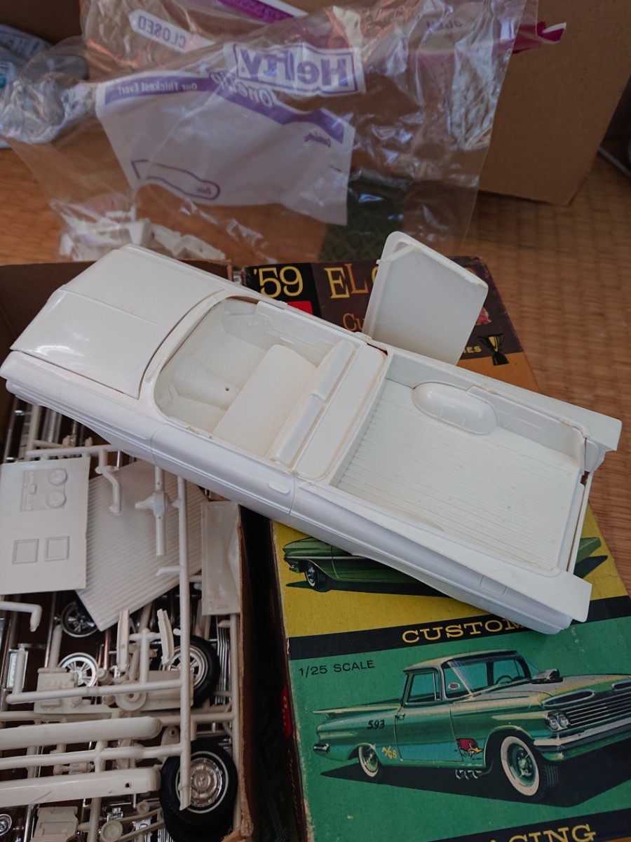 ビンテージ プラモデル amt 当時物 エルカミーノ カスタマイジング