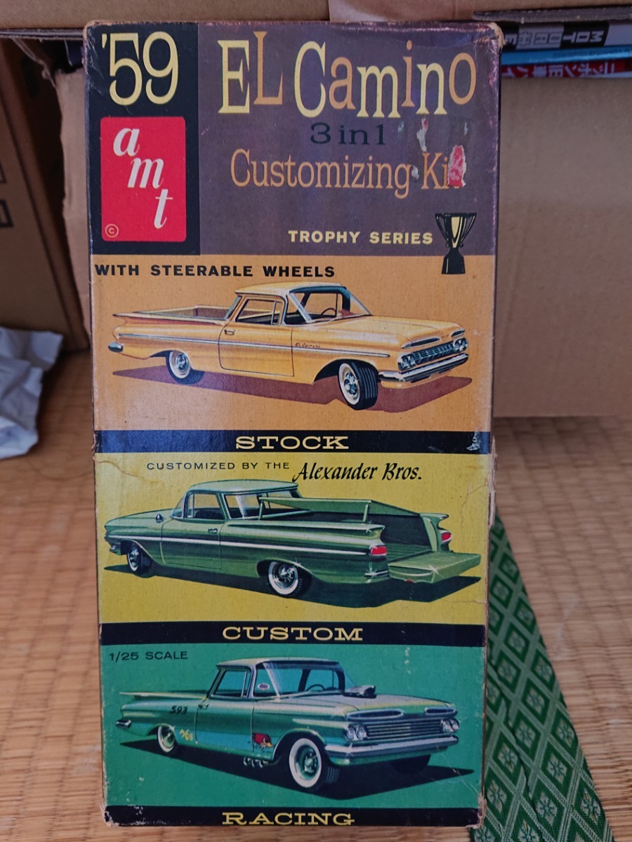 ビンテージ プラモデル amt 当時物 エルカミーノ カスタマイジング