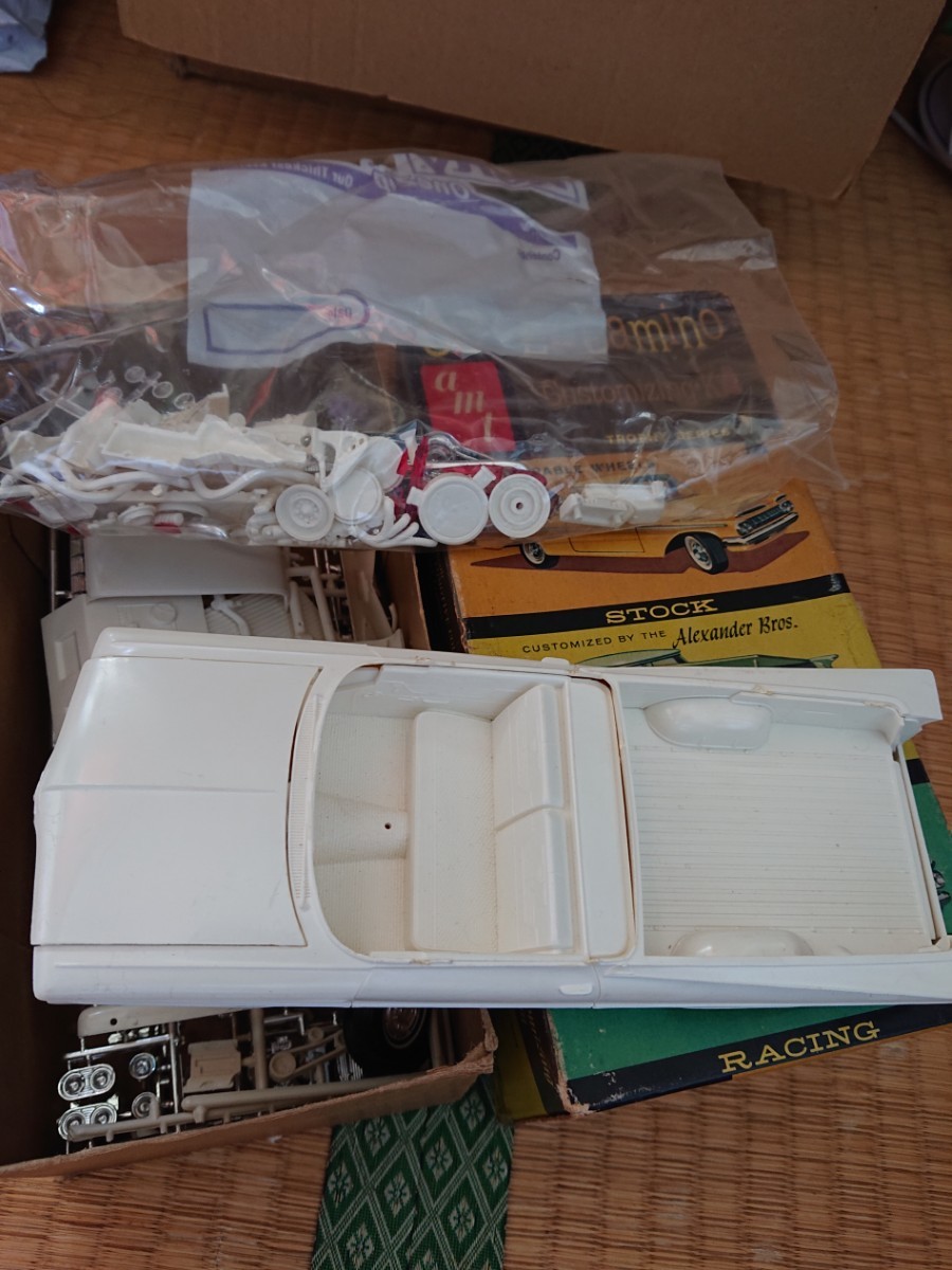 ビンテージ プラモデル amt 当時物 エルカミーノ カスタマイジング