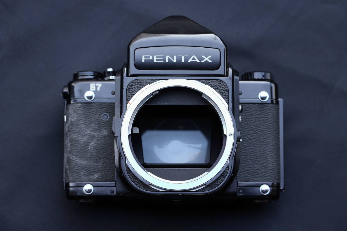 ASAHI PENTAX 6×7 PENTAX67 アサヒ ペンタックス 67 裏蓋改造品