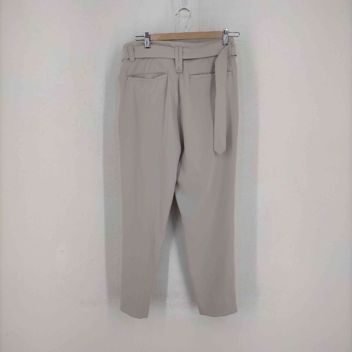 CULLNI(クルニ) 21SS Belt Tuck Slacks Pants ベルトタックスラックス