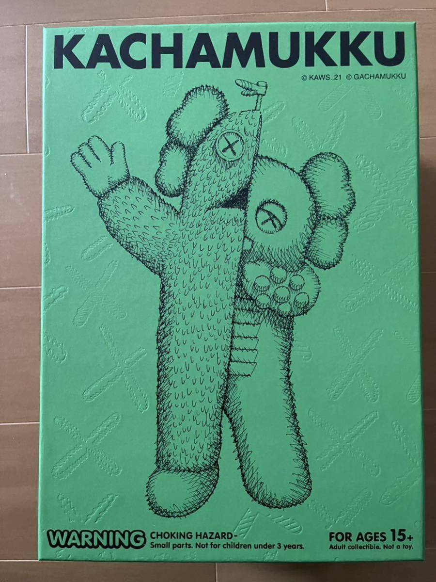 ☆新品未展示 KAWS KACHAMUKKU ORIGINAL / ガチャピン ムック