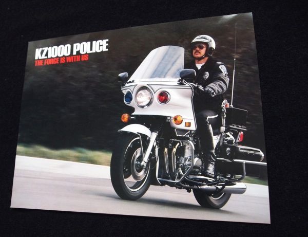 Kawasaki KZ1000P 1982 год супер * редкий каталог * прекрасный товар * включая доставку!