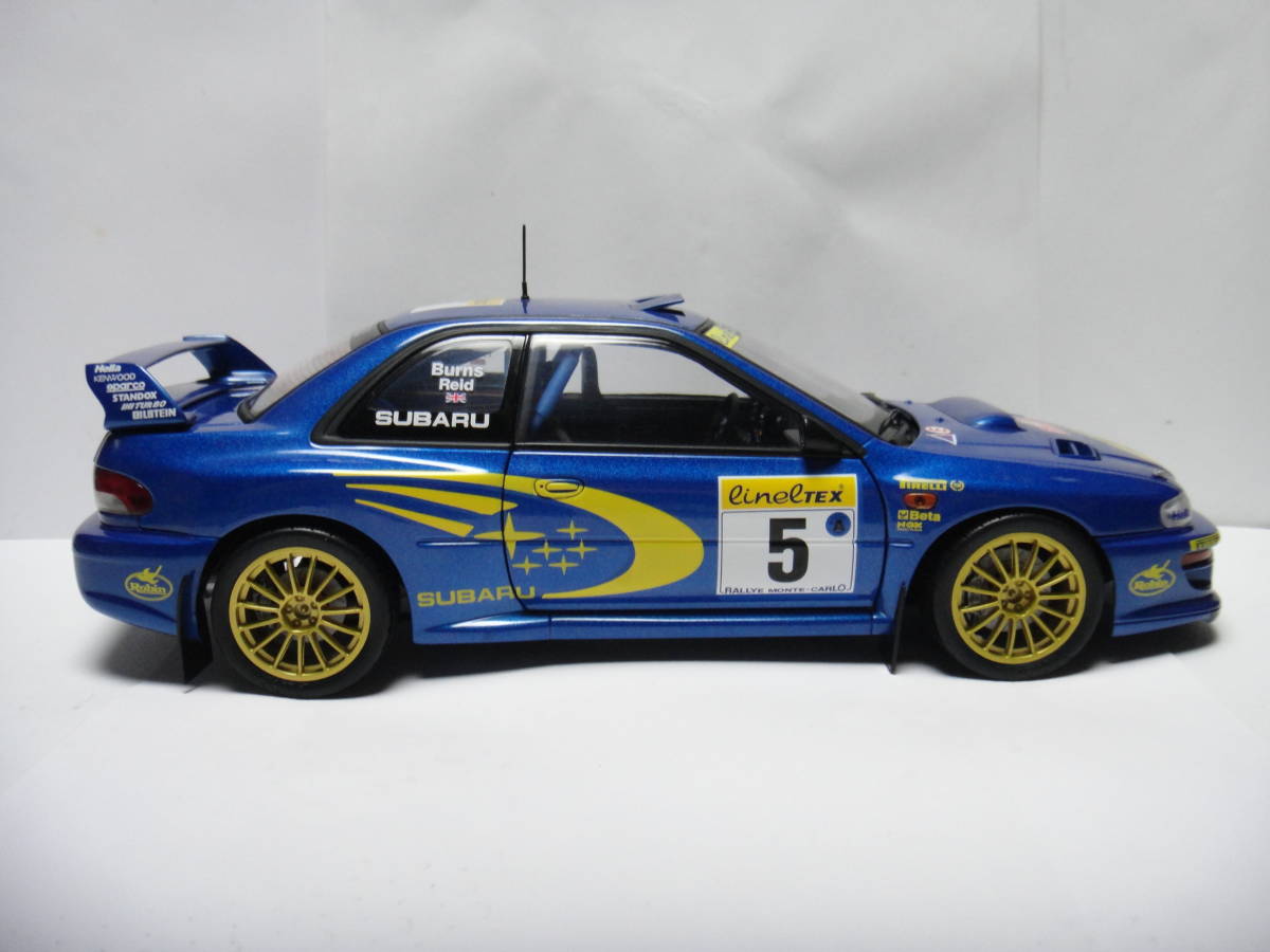 AUTOart 1/18 スバル インプレッサ WRC 1999 モンテカルロラリー #5