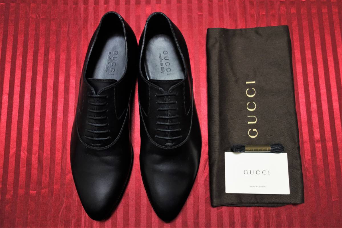 定価14万円 未使用品 グッチ(gucci) ロゴビジネスシューズ UK9 US10