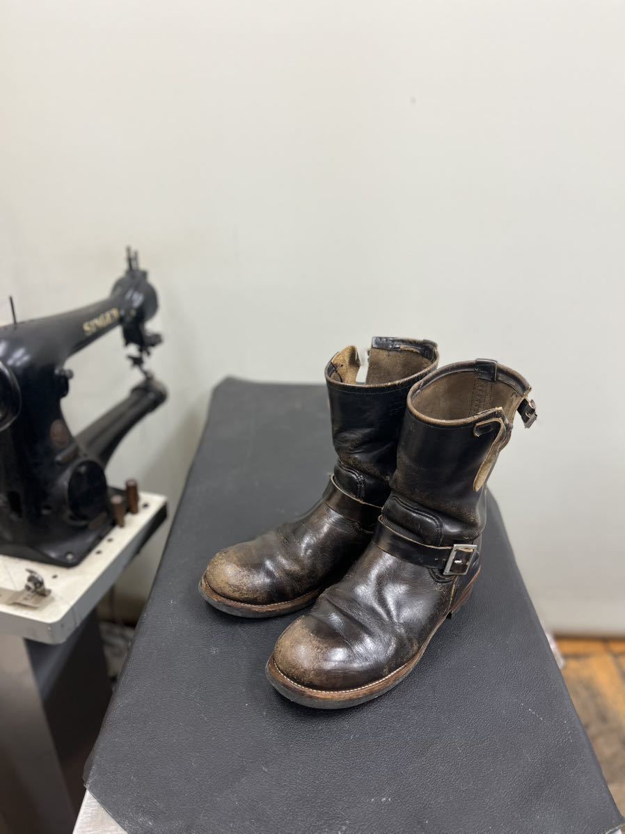 Red Wing pt91 茶芯 9D レッドウィング プリントタグ 前期 鬼茶芯 刻印