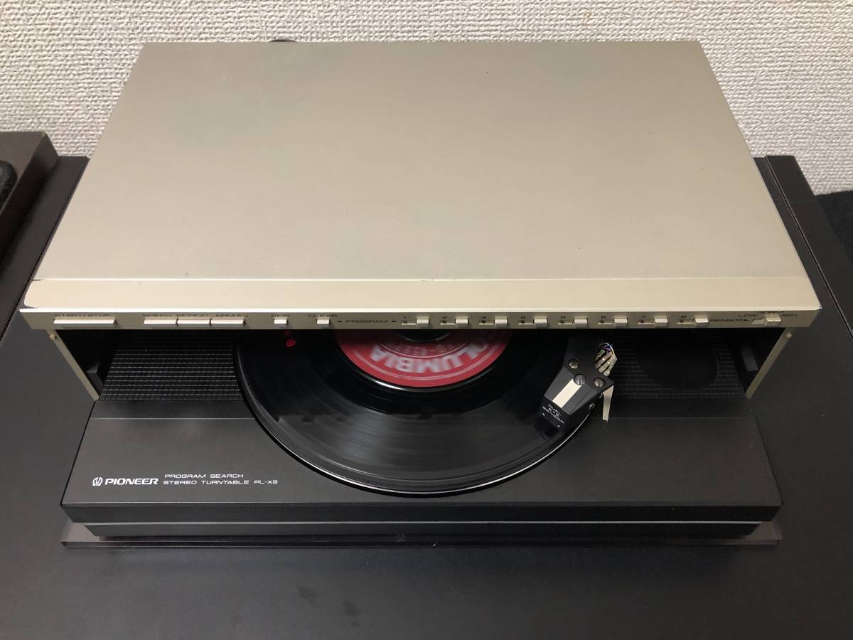 パイオニア Pioneer PL-X9 レコードプレーヤー 取扱説明書 完動品