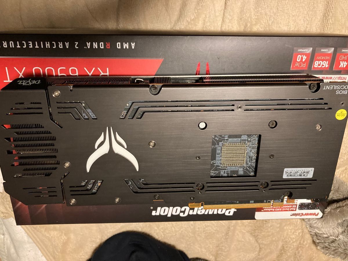 PowerColor Red Devil AMD Radeon RX 6900XT 16GB GDDR6 中古 PowerColor Red Devil AMD Radeon RX 6900XT 16GB GDDR6 中古