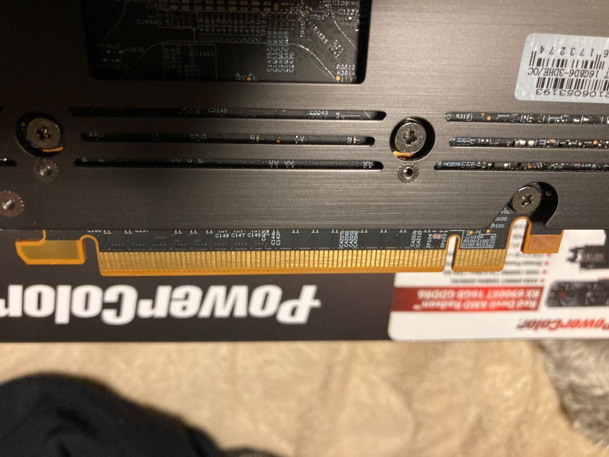 PowerColor Red Devil AMD Radeon RX 6900XT 16GB GDDR6 中古 PowerColor Red Devil AMD Radeon RX 6900XT 16GB GDDR6 中古