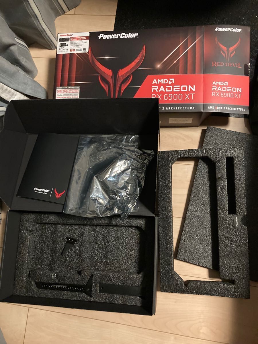 PowerColor Red Devil AMD Radeon RX 6900XT 16GB GDDR6 中古 PowerColor Red Devil AMD Radeon RX 6900XT 16GB GDDR6 中古