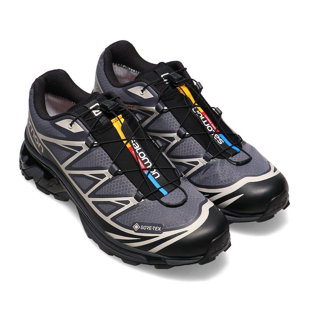 新品】salomon xt-6 gtx us8 26cm サロモン GORETEX ゴアテックス uk7