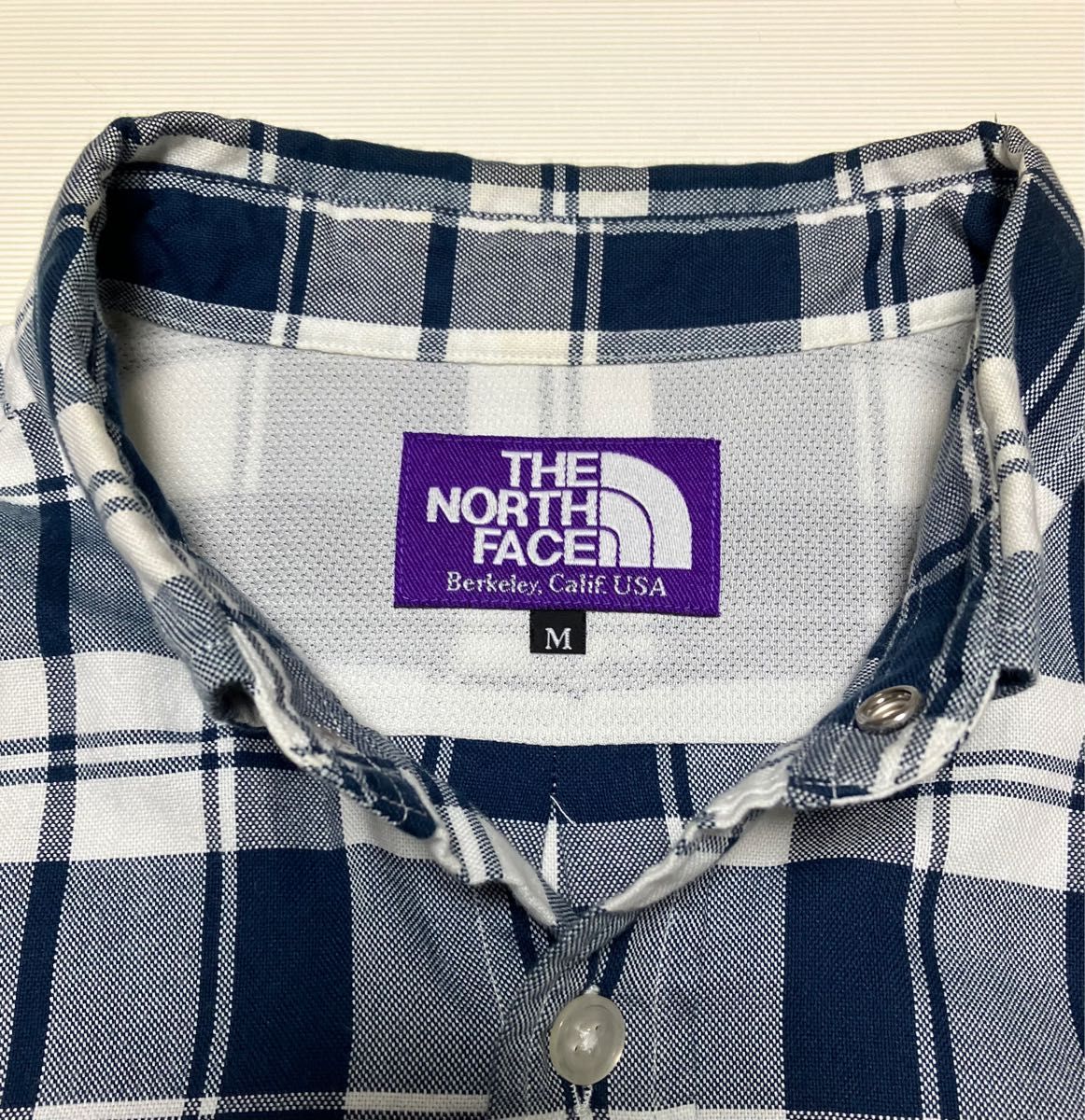 半袖シャツ(THE NORTH FACE PURPLE LABEL)  Mサイズ　ほぼ未使用品