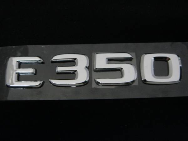 ベンツ　クロームメッキトランクエンブレム E350 W212_画像1