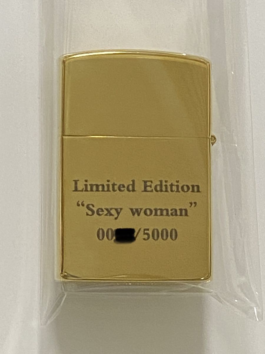 ZORRO Sexy woman zippo型オイルライター セクシー ゴールド 限定No.00??/5000の画像3