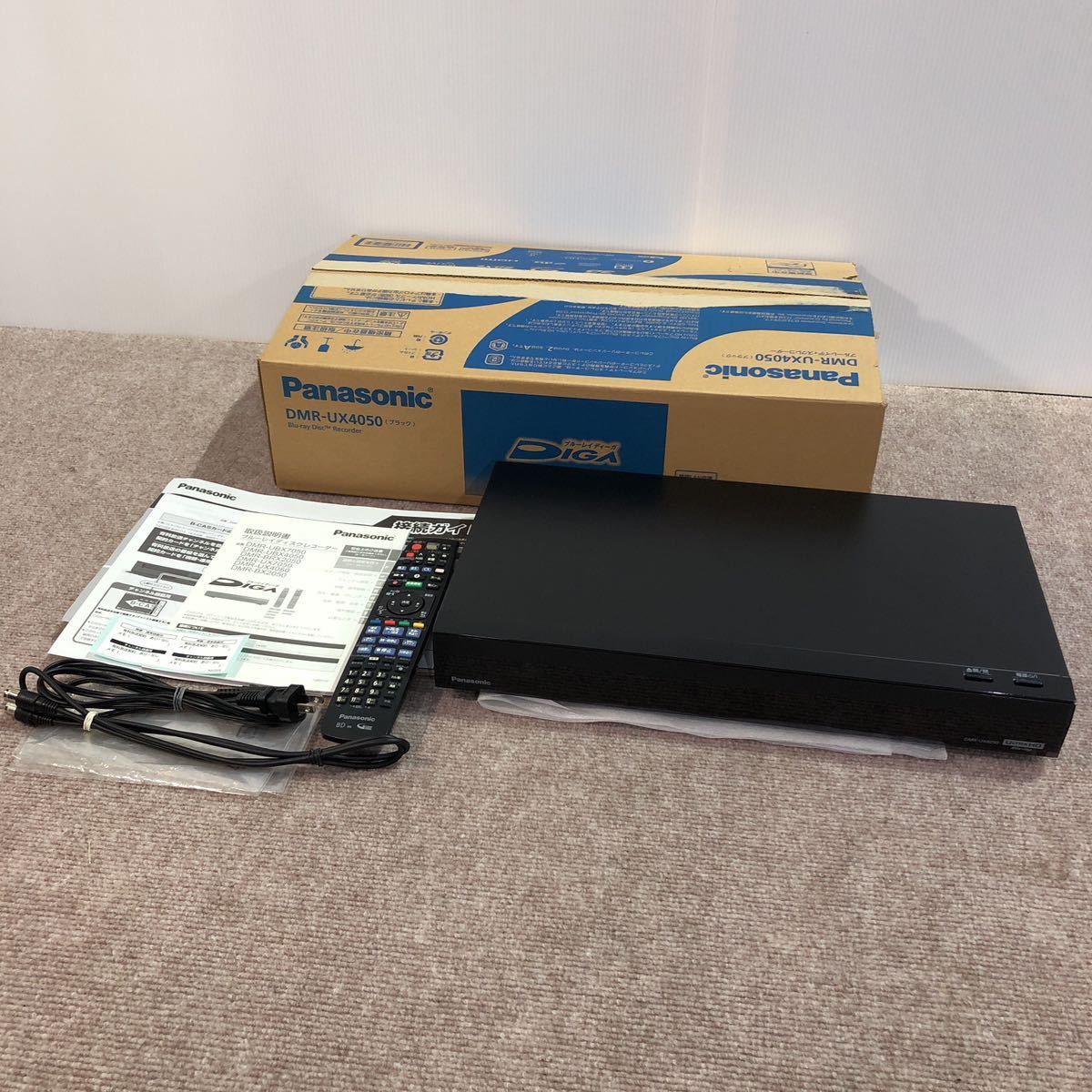 Panasonic パナソニック DMR-UX4050 DIGA ディーガ Ultra HD Blu-ray