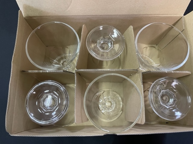 東洋佐々木ガラス P-02203 パフェグラス デザートグラス 215ml 日本製 新品 6個セット 送料無料の画像4
