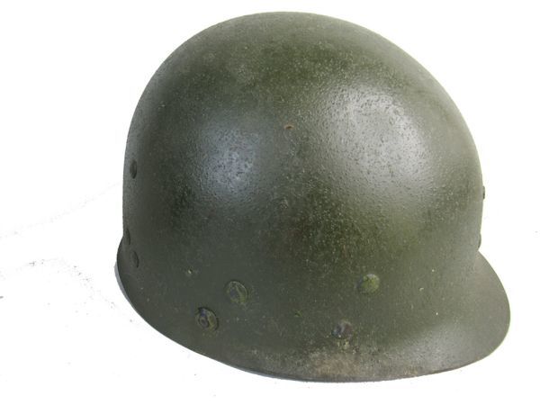 第二次世界大戦中実物 アメリカ軍 空挺ヘルメット 加工品 No.2の画像9